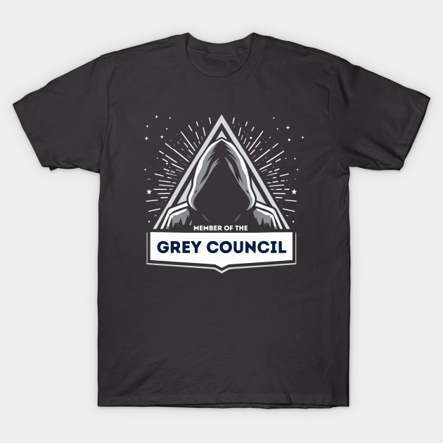 Member of the Grey Council - Triangle - Sci-Fi T-Shirt by Fenay-Designs